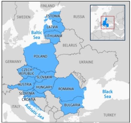 Géopolitique de l’Europe centrale. L’Ouest et l’Est dans le contexte de la guerre en Ukraine