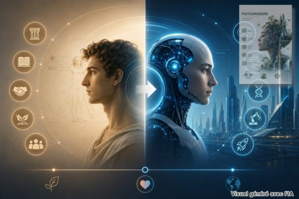 De l&rsquo;humanisme au transhumanisme vers le post-humanisme