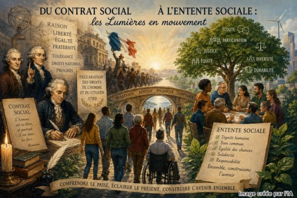 Du contrat social à l&rsquo;entente sociale : les Lumières en mouvement